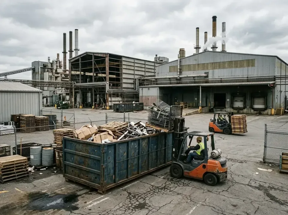 industrial-factory-scrap-conta-003 — frequently asked questions, Cheap Roll-off Dumpster Rentals in Saint Davids, PA